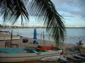 Mexico Resort - Fishermen's boats ready to launch